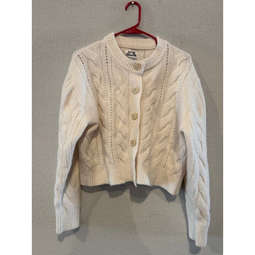 Reese Bluntstein‎ Future Collective Cardigan Sweater M